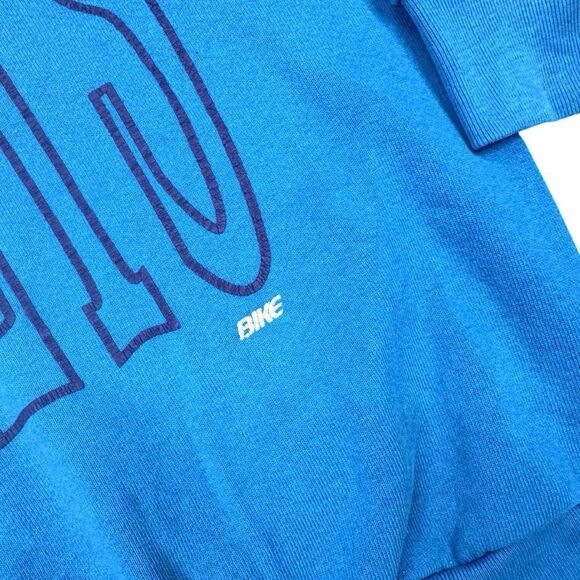 Vintage 90’s BIKE Charlotte Hornets Crew Neck Pullover - Size Large - Picture 3 of 8